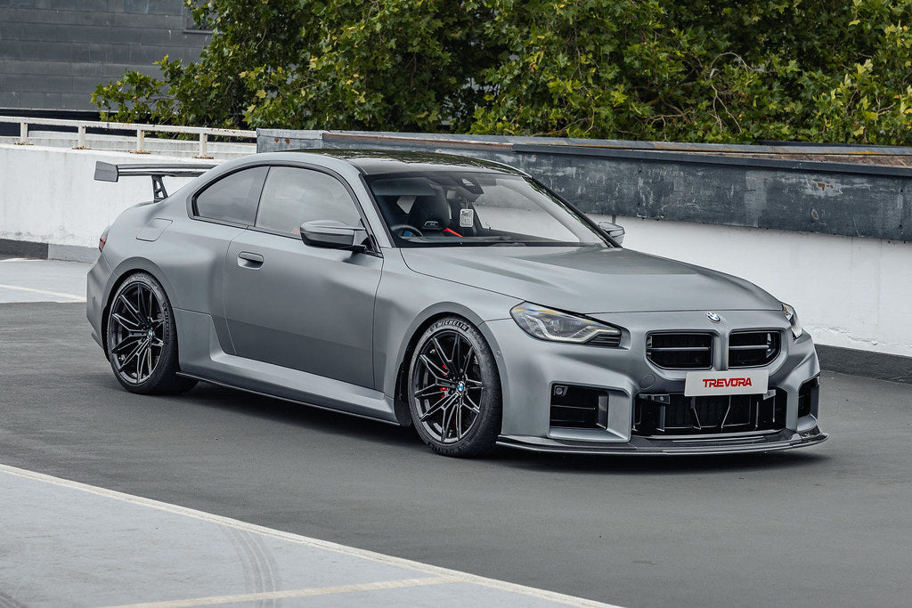 2023+ BMW M2 (G87) TR87 Pre-Preg Carbon Fiber Track Front Splitter | Trevora