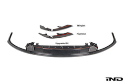 2023+ BMW M2 (G87) TR87 Pre-Preg Carbon Fiber Track Front Splitter | Trevora