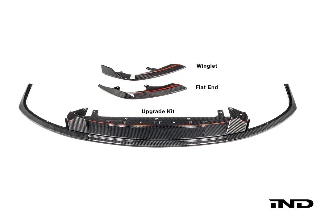 2023+ BMW M2 (G87) TR87 Pre-Preg Carbon Fiber Track Front Splitter | Trevora