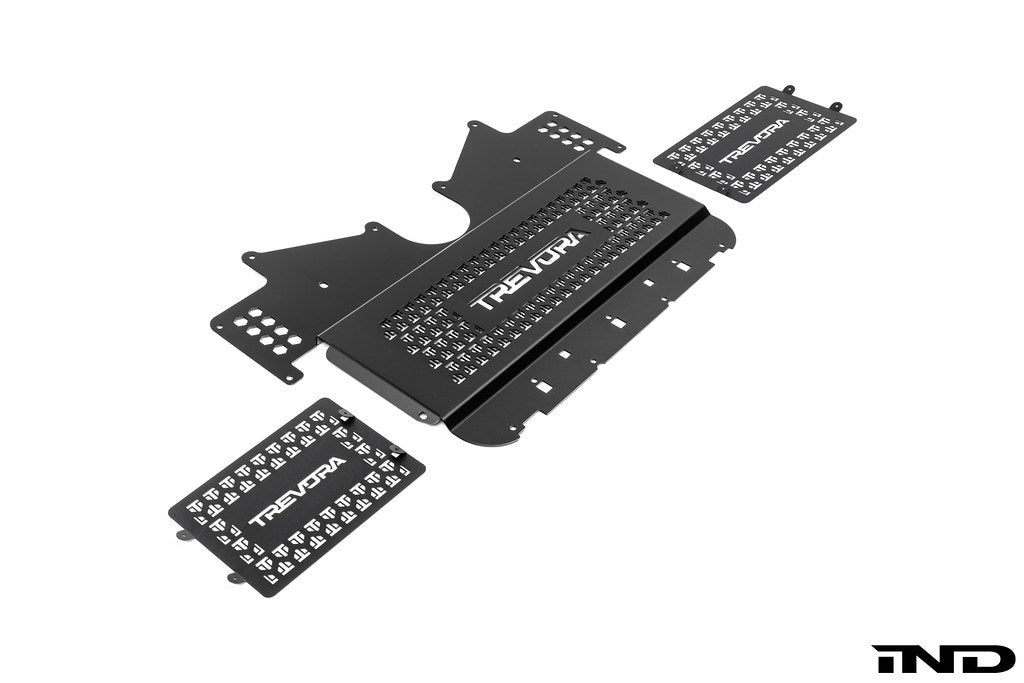 2023+ BMW M2 (G87) & M3 (G80) & M4 (G82/G83) Aluminum Skid Plate and Arch Clearance Kit | Trevora