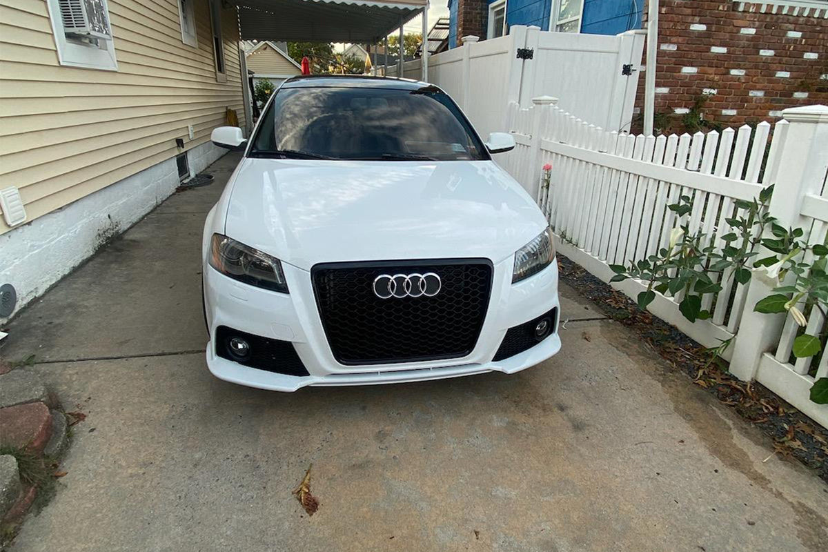 Audi A3 Facelift (Typ 8P) RS3 Style Front Bumper Conversion