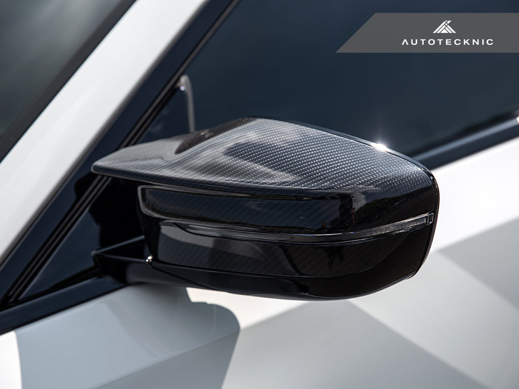 2023-2026 BMW M2 (G87) Dry Carbon Fiber Mirror Covers | AutoTecknic