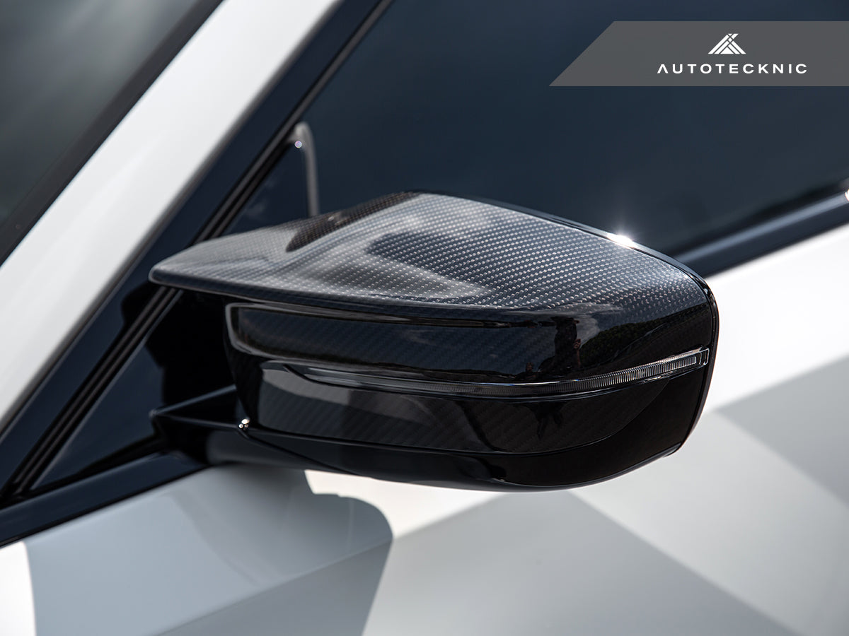 2023-2026 BMW M2 (G87) Dry Carbon Fiber Mirror Covers | AutoTecknic