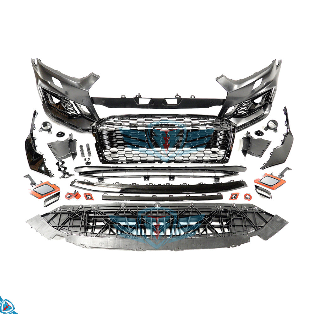 2017-2020 Audi A5 / S5 (F5) RS5 Style Polypropylene Front Bumper Conversion Kit | E3Tuning