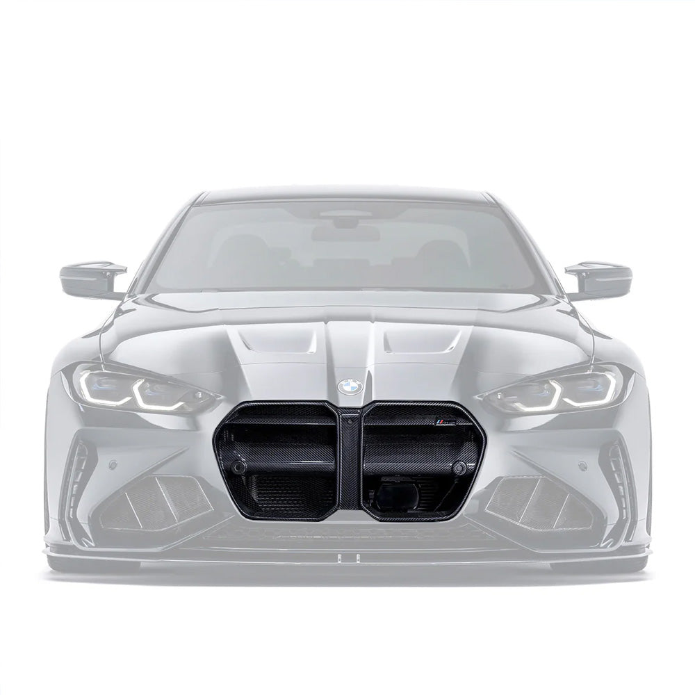 ADRO BMW M3/M4 (G8X) Genuine Dry Carbon Fiber Grille & Vent Ducts