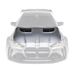 ADRO BMW M3/M4 (G8X) Genuine Prepreg Carbon Fiber Vented Hood [MADE-TO-ORDER]