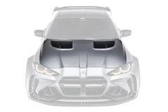 ADRO BMW M3/M4 (G8X) Genuine Prepreg Carbon Fiber Vented Hood