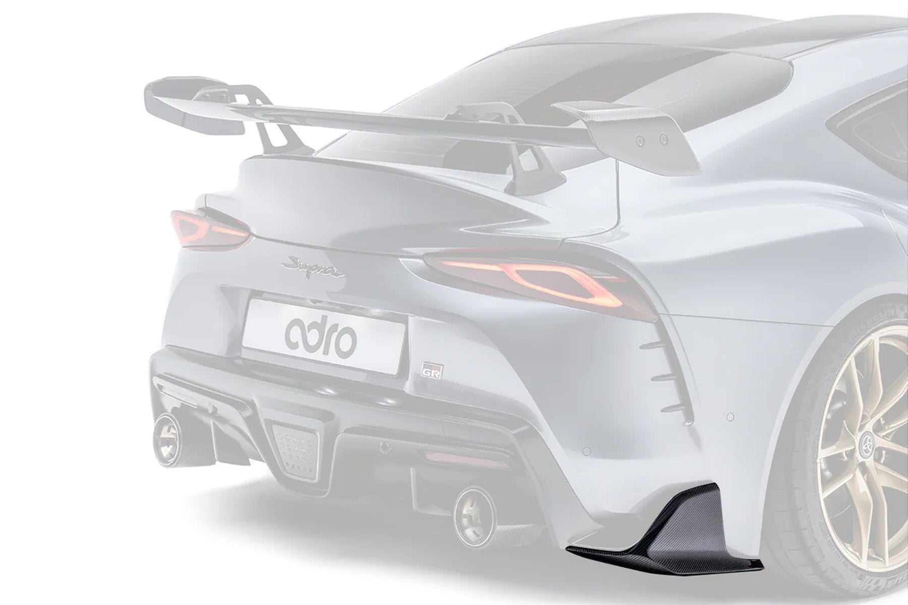 ADRO Toyota GR Supra MK5 (A90/A91) Genuine Carbon Fiber Rear Winglets