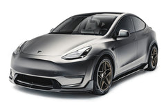 ADRO Tesla Model Y Genuine Carbon Fiber Front Lip V2