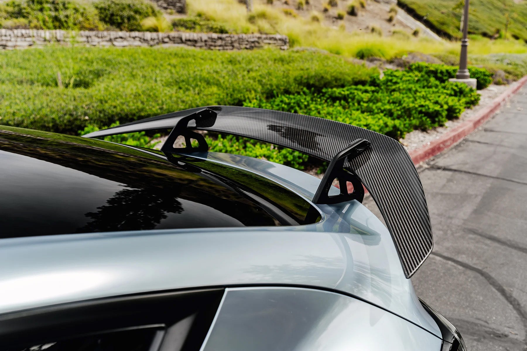 ADRO Tesla Model Y Signature AT-S Carbon Fiber Swan Neck Wing