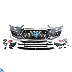 2017-2019 Audi A4 / S4 (B9) RS4 Style Polypropylene Front Bumper Conversion Kit | E3Tuning