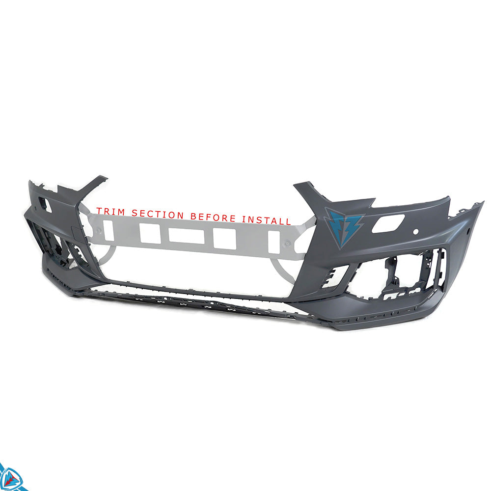 2017-2019 Audi A4 / S4 (B9) RS4 Style Polypropylene Front Bumper Conversion Kit | E3Tuning