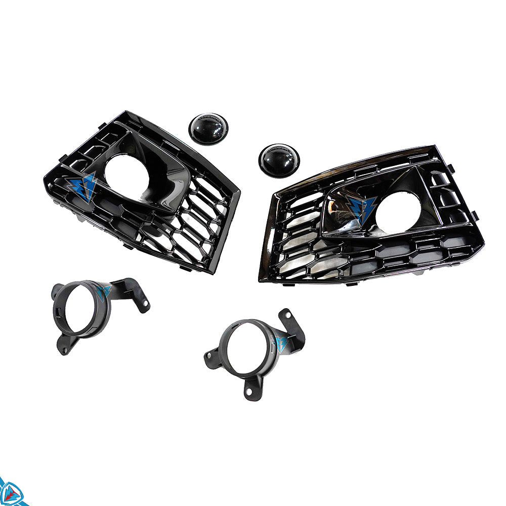 2017-2019 Audi A4 / S4 (B9) RS4 Style Polypropylene Front Bumper Conversion Kit | E3Tuning