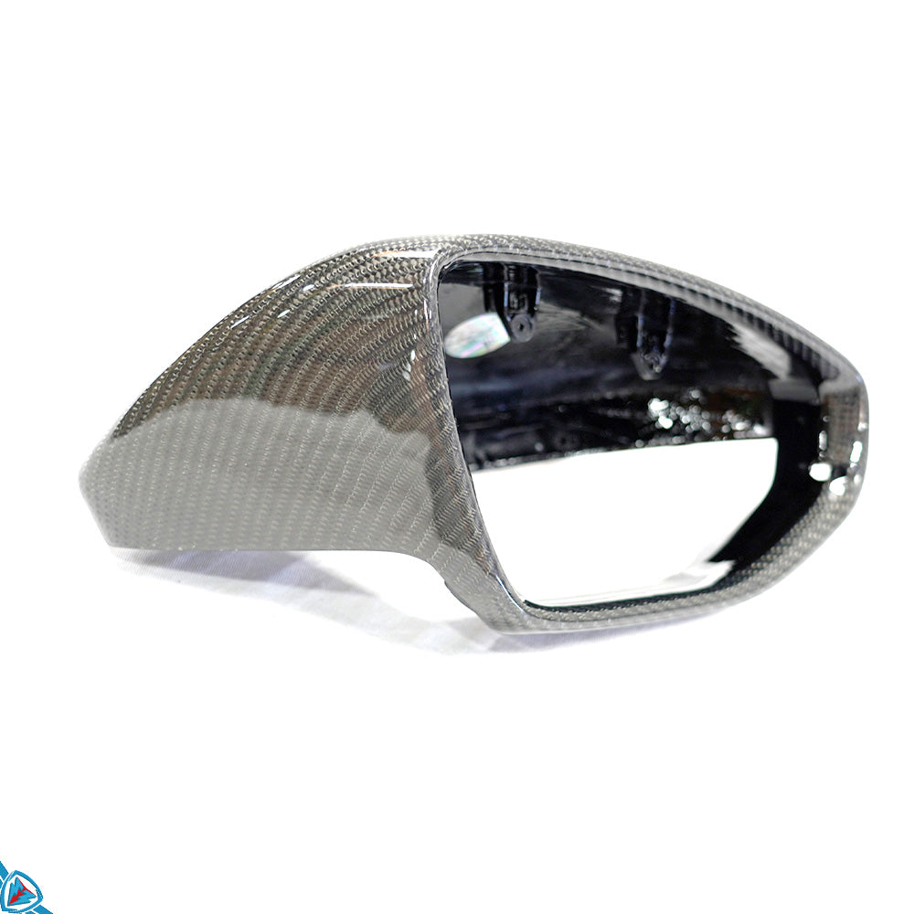 2020-2026 Audi E-Tron GT / RS E-Tron GT (4J) OEM Style Carbon Fiber Mirror Covers | FYBR Aerodynamics