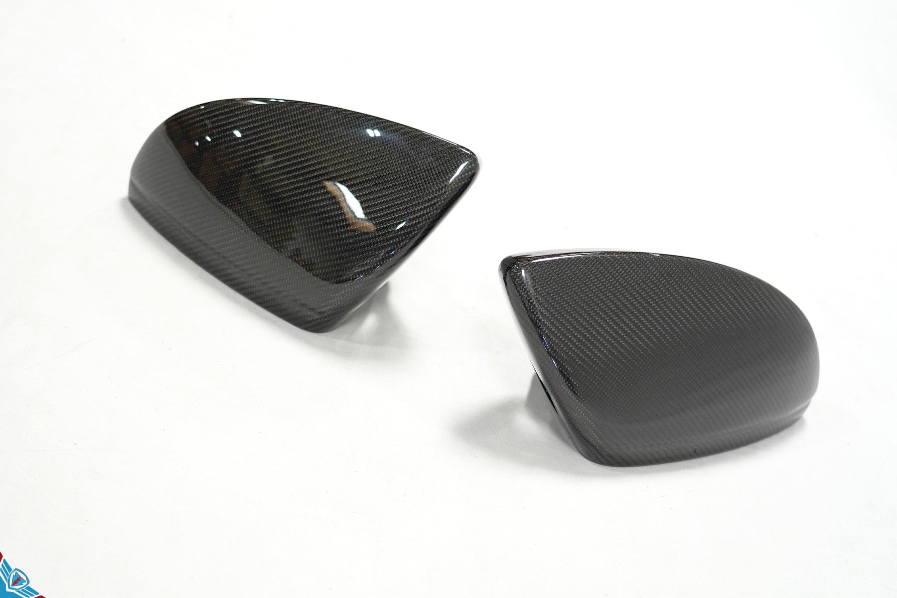 2020+ Audi E-Tron GT Genuine Carbon Fiber Mirror Covers | FYBR Aerodynamics