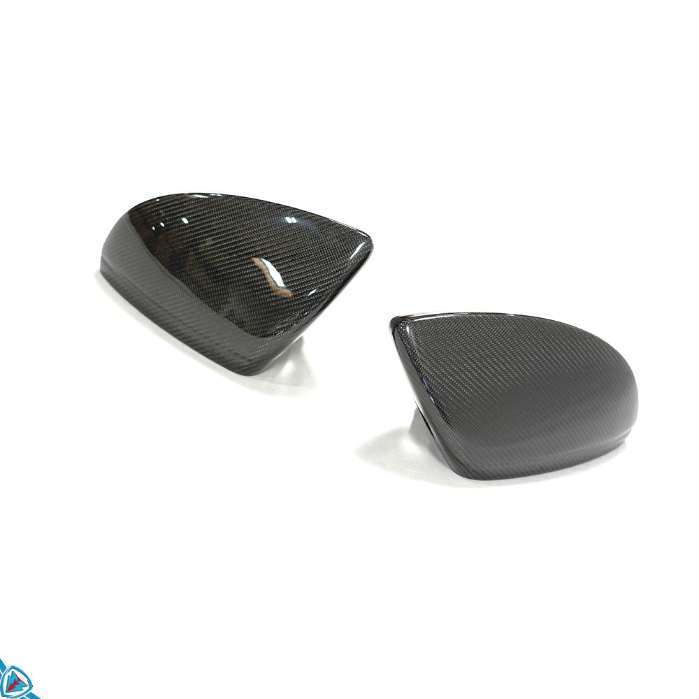 2020-2026 Audi E-Tron GT / RS E-Tron GT (4J) OEM Style Carbon Fiber Mirror Covers | FYBR Aerodynamics