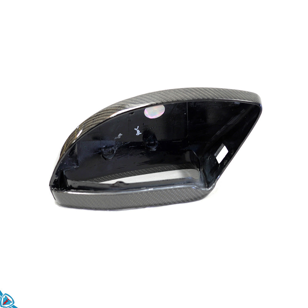 2020-2026 Audi E-Tron GT / RS E-Tron GT (4J) OEM Style Carbon Fiber Mirror Covers | FYBR Aerodynamics