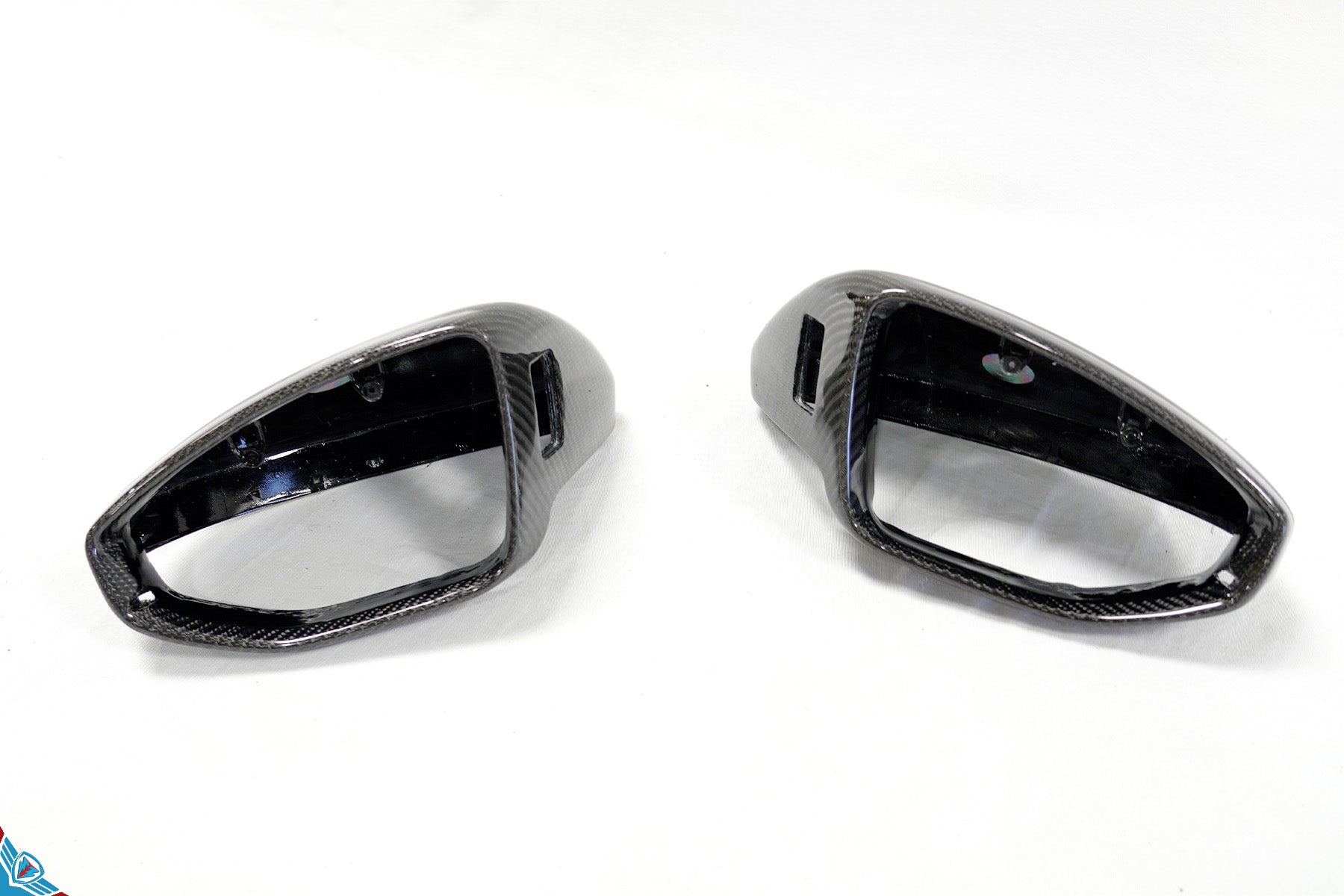 2020+ Audi E-Tron GT Genuine Carbon Fiber Mirror Covers | FYBR Aerodynamics