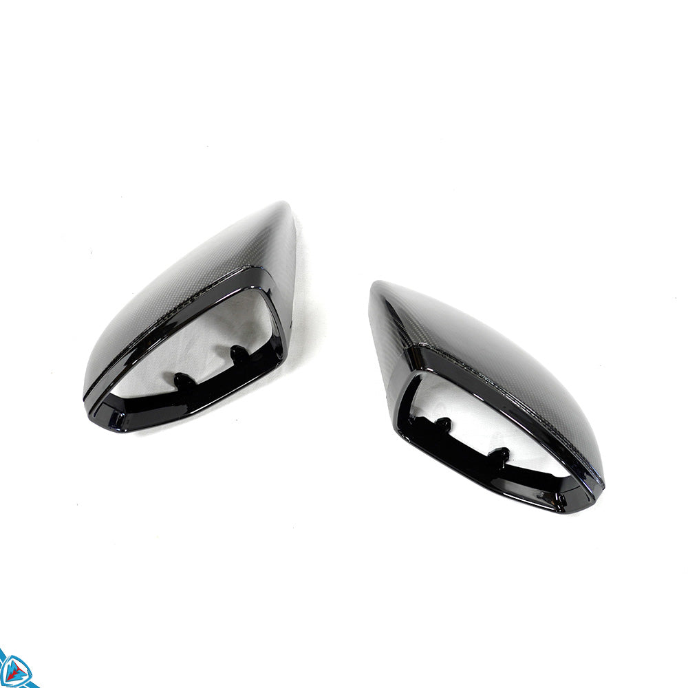 2020-2026 Audi E-Tron GT / RS E-Tron GT (4J) OEM Style Dry Carbon Fiber Mirror Covers | FYBR Aerodynamics