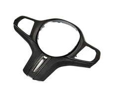 2019-2026 BMW 3 Series (G20) Carbon Fiber Alcantara Steering Wheel Trim | AutoTecknic