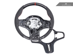 2019-2023 BMW 3-Series (G20/G21) OEM Replacement Carbon Fiber Steering Wheel | AutoTecknic