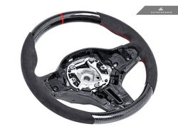 2019-2023 BMW 3-Series (G20/G21) OEM Replacement Carbon Fiber Steering Wheel | AutoTecknic