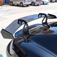 2017-2025 Porsche 718 Boxster & Cayman (982) Dry Carbon Fiber GT4 RS Style Swan Neck Wing