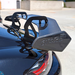 2017-2025 Porsche 718 Boxster & Cayman (982) Dry Carbon Fiber GT4 RS Style Swan Neck Wing