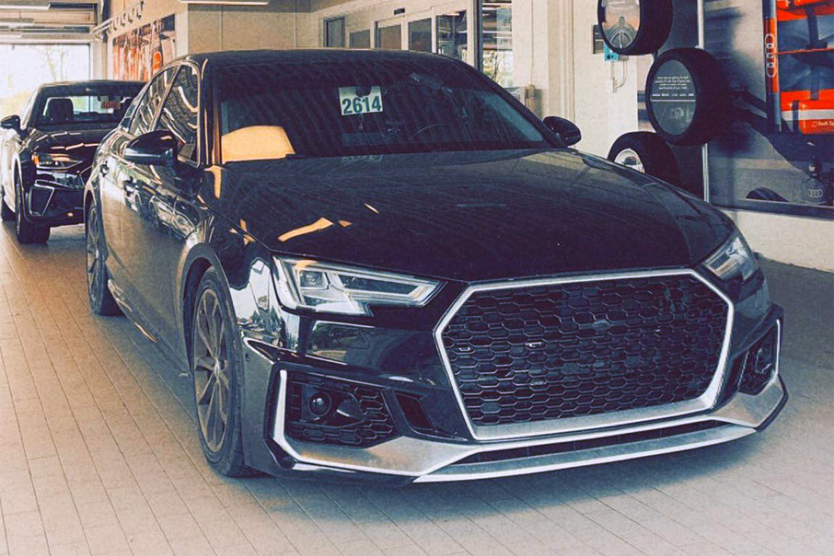 Audi A4 / S4 (B9) to RS4 Style Front Bumper Conversion