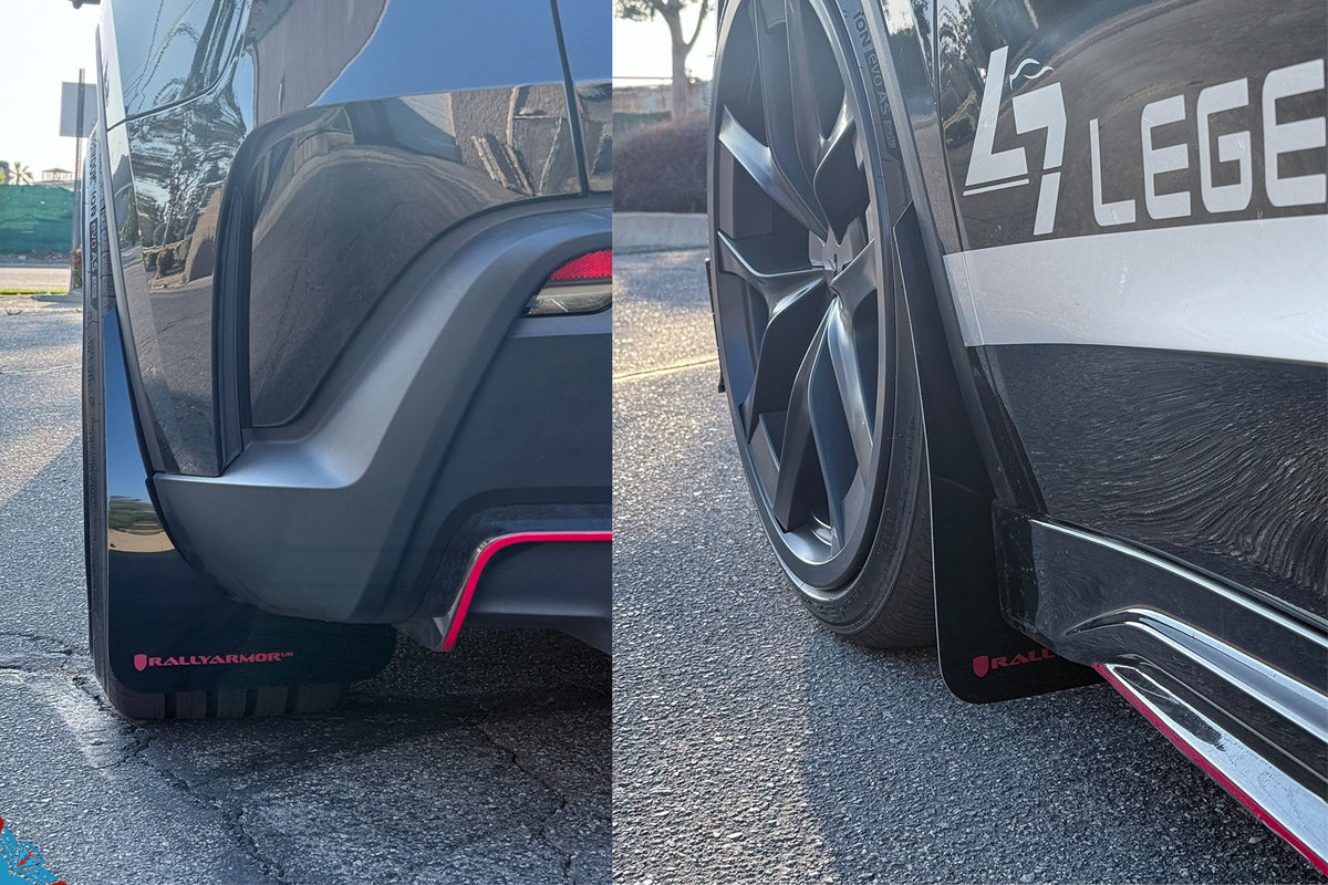 Tesla Model Y 1st-Gen and Juniper Mud Flaps by Rally Armor