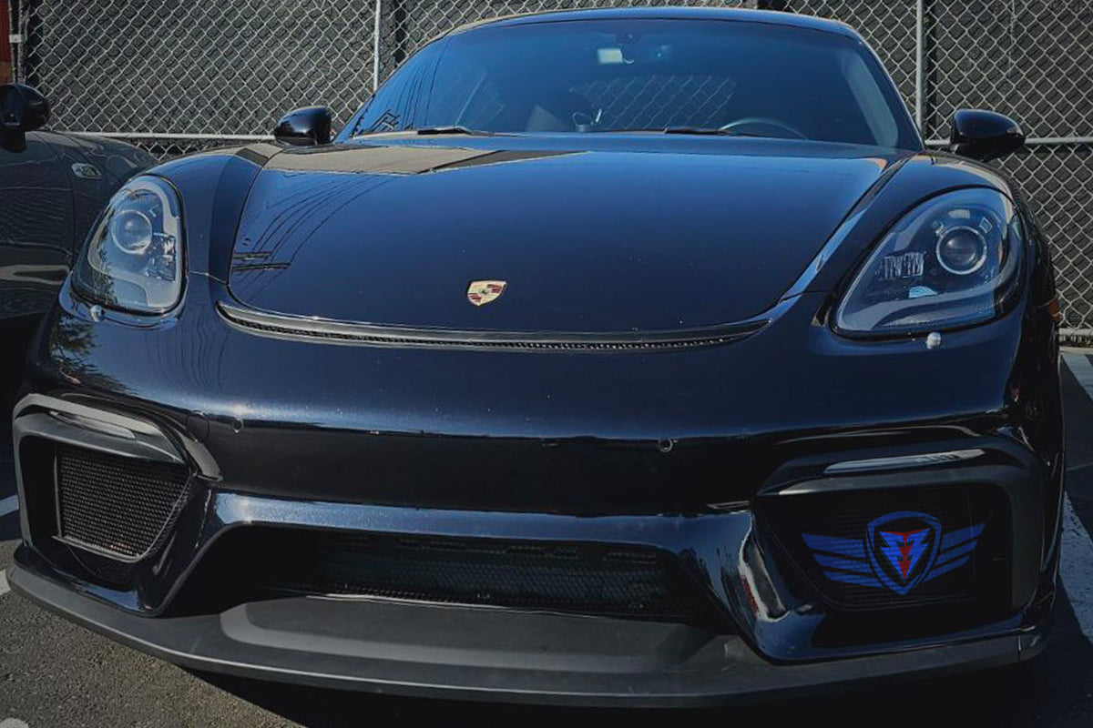 Porsche 718 Boxster & Cayman (982) to GT4 Style Front Bumper Conversion