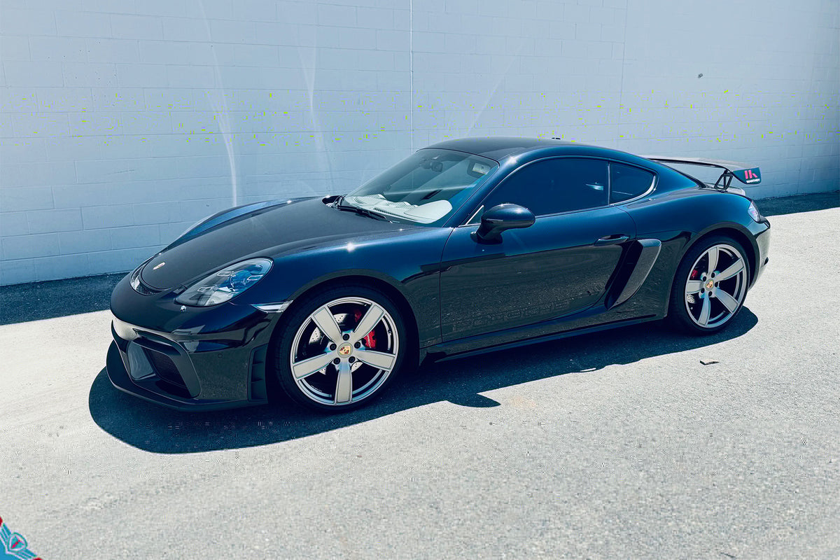 Porsche 718 Boxster & Cayman (982) to GT4 Style Front Bumper Conversion