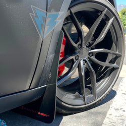 2020-2023 Tesla Model Y (1st-Gen / Juniper) Polyurethane Mud Flaps | Rally Armor