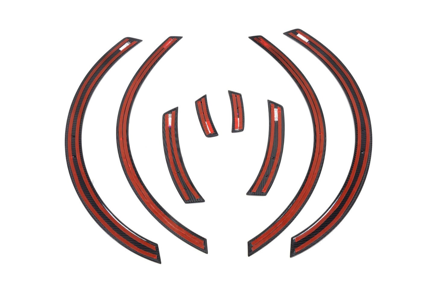 2022+ BMW 2 Series (G42) FRP Wheel Arch Trim Extension Set | Trevora