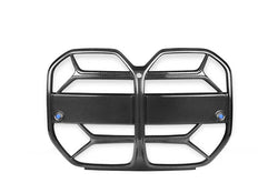 2021-2026 BMW 4 Series Gran Coupe (G26) CSL Style Pre-Preg Carbon Fiber Front Kidney Grilles [NO ADAPTIVE CRUISE] | TRE by AutoID