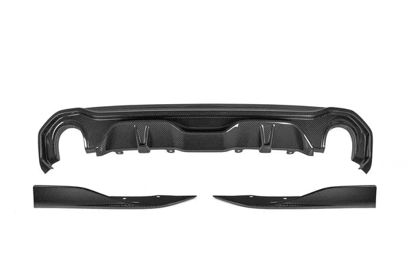2021-2026 BMW 4 Series Gran Coupe (G26) TRE Style Pre-Preg Carbon Fiber Rear Diffuser Set | TRE