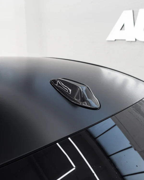 2022-2026 BMW 4 Series & i4 (G22/G26) OEM+ Pre-Preg Carbon Fiber Shark Fin Aerial Cover | TRE