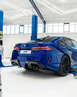 2024+ BMW 5 Series & M5 (G60/G90) CS Style Pre-Preg Carbon Fiber Rear Spoiler | TRE by AutoID