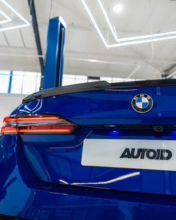 2024+ BMW 5 Series & M5 (G60/G90) CS Style Pre-Preg Carbon Fiber Rear Spoiler | TRE by AutoID
