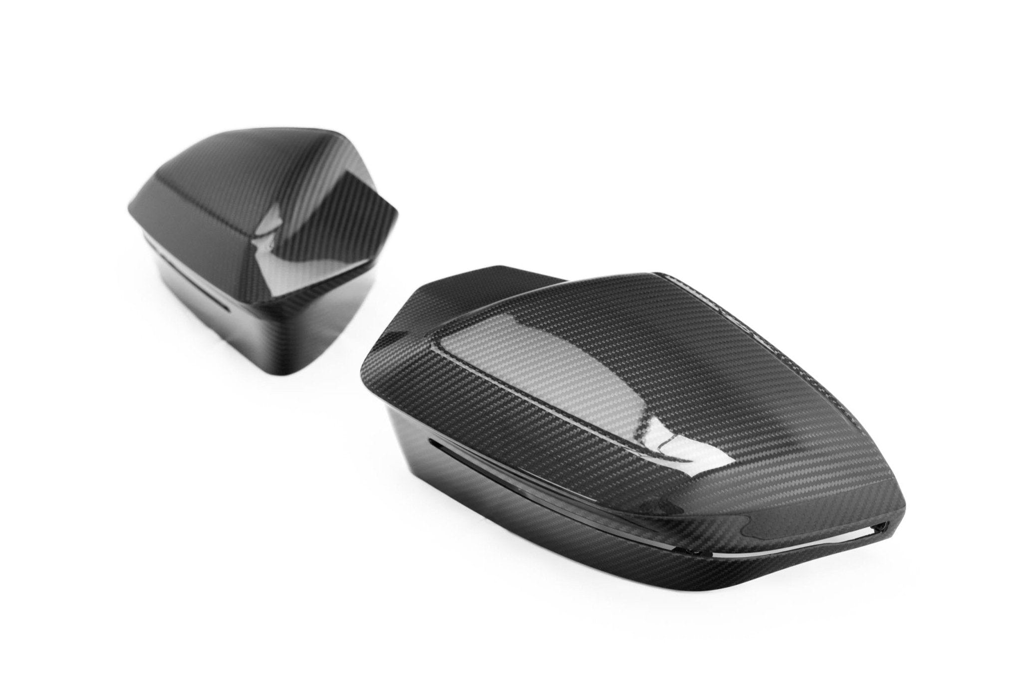 2025+ BMW M5 (G90) & i5 M60 (G60) Pre-Preg Carbon Fiber Mirror Cover Set | Trevora Main image