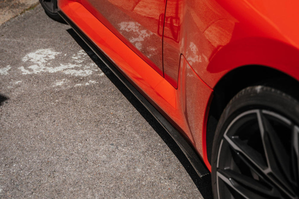 2023+ BMW M2 (G87) TR87 Pre-Preg Carbon Fiber Flat Side Skirt Set | Trevora