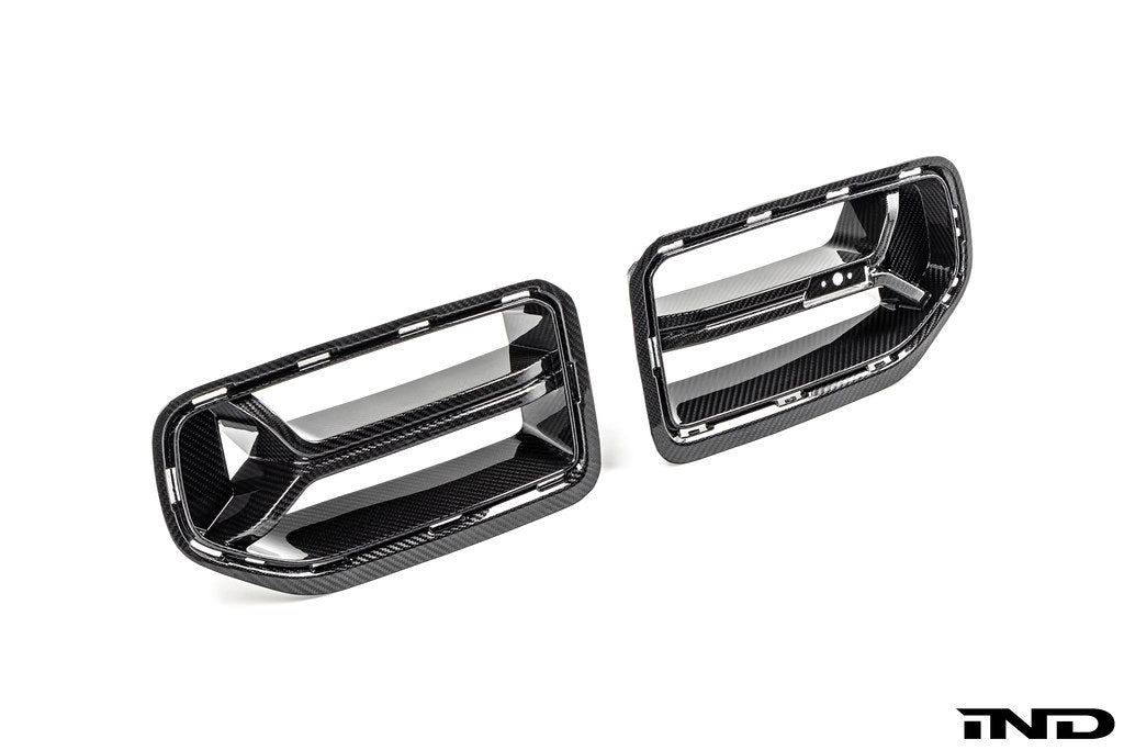 2023+ BMW M2 (G87) T-CSL Pre-Preg Carbon Fiber Front Grilles | Trevora