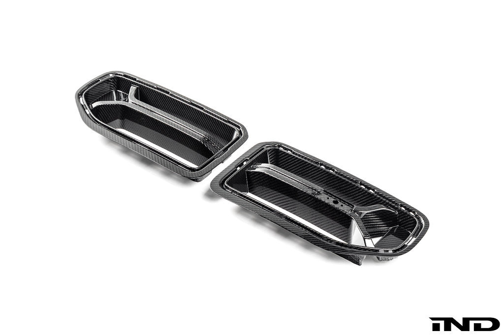 2023+ BMW M2 (G87) T-CSL Pre-Preg Carbon Fiber Front Grilles | Trevora