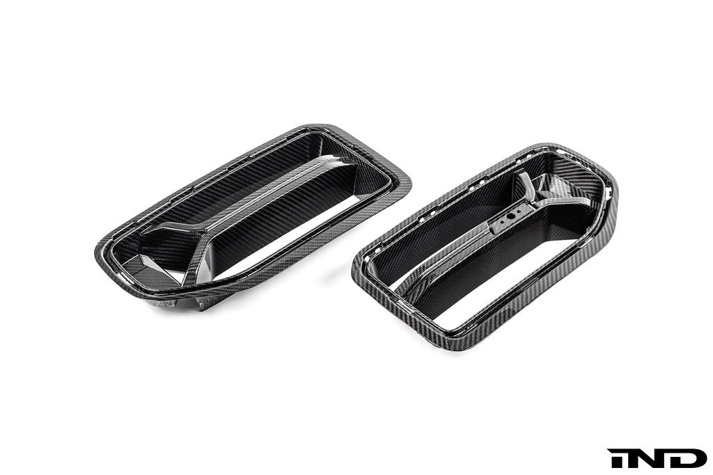 2023+ BMW M2 (G87) T-CSL Pre-Preg Carbon Fiber Front Grilles | Trevora