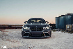2016-2021 BMW M2 (F87) OG Pre-Preg Carbon Fiber Front Splitter | Trevora