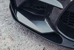 2016-2021 BMW M2 (F87) OG Pre-Preg Carbon Fiber Front Splitter | Trevora