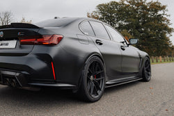 2021+ BMW M3 (G80) PR-1 Pre-Preg Carbon Fiber Side Skirts | Trevora