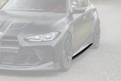 2021+ BMW M3 (G80) PR-1 Pre-Preg Carbon Fiber Side Skirts | Trevora