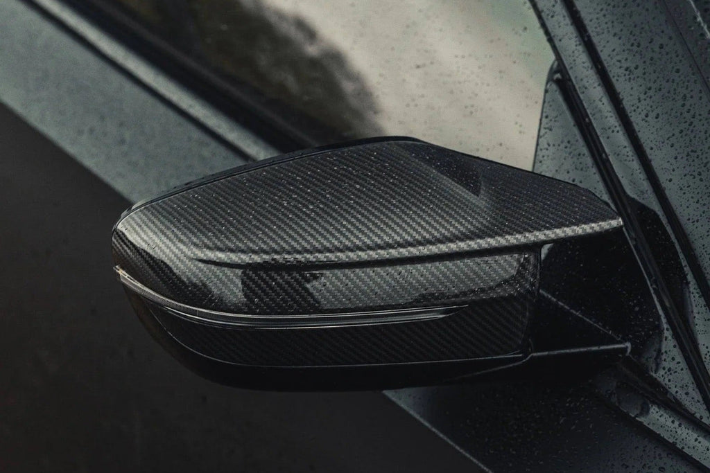 2020+ BMW G-Chassis M-Sport Pre-Preg Carbon Fiber Wing Mirror Covers | Trevora