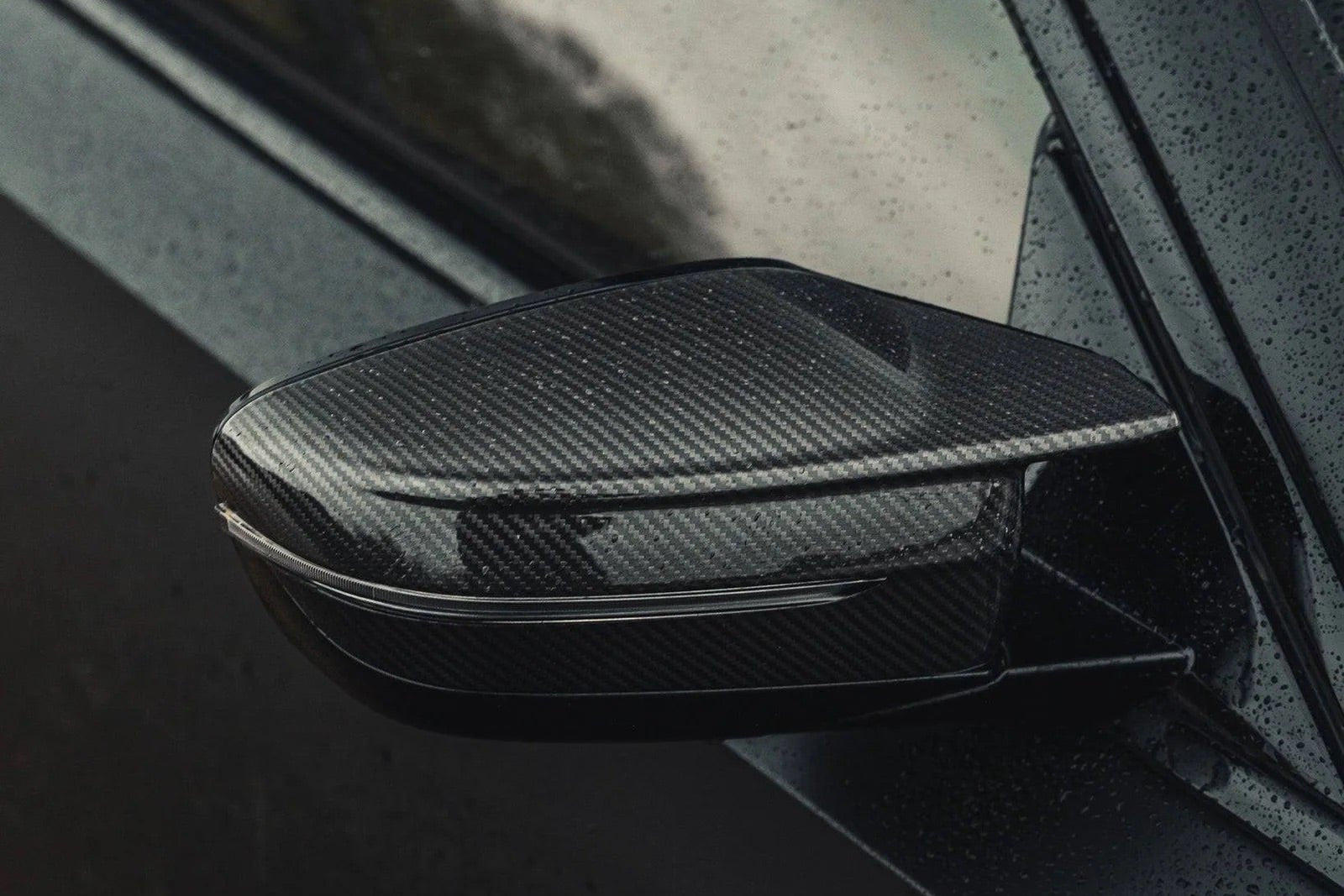 2020+ BMW G-Chassis M-Sport Pre-Preg Carbon Fiber Wing Mirror Covers | Trevora